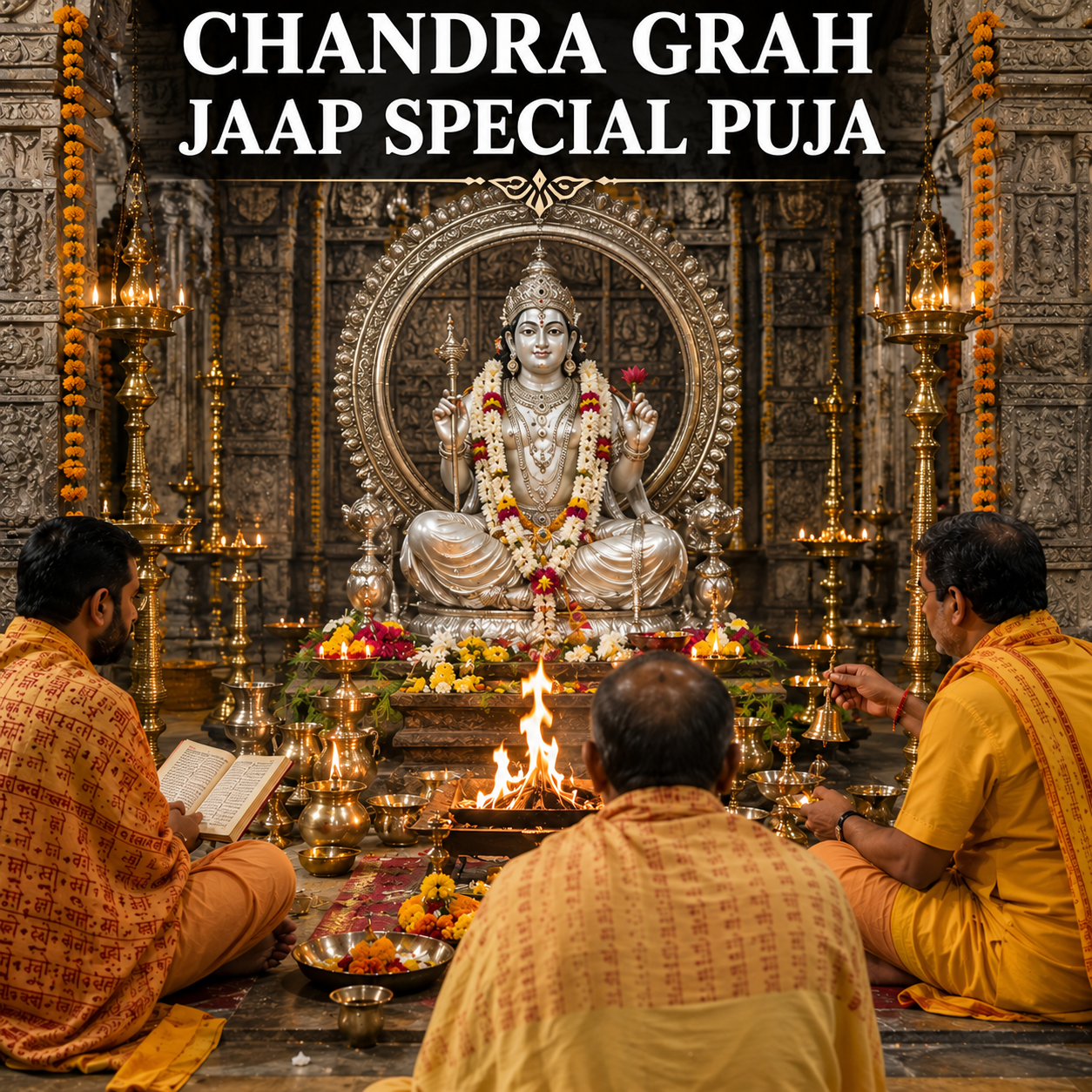 Chandra Grah Jaap Special Puja